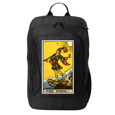 0. The Fool Tarot Card City Backpack