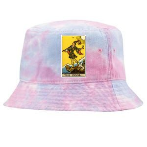 0. The Fool Tarot Card Tie-Dyed Bucket Hat