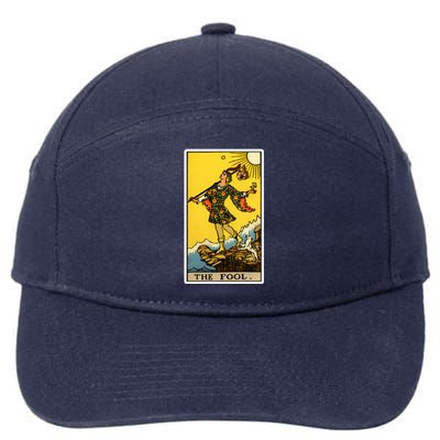 0. The Fool Tarot Card 7-Panel Snapback Hat