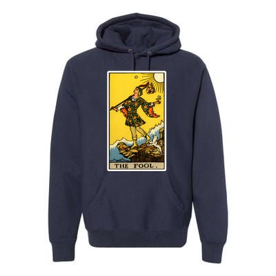 0. The Fool Tarot Card Premium Hoodie