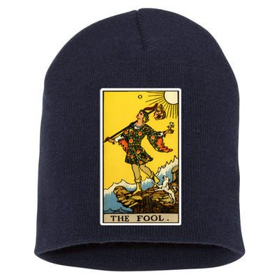 0. The Fool Tarot Card Short Acrylic Beanie