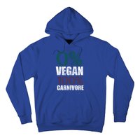 0% Vegan Great Gift Meat Eater Carnivore Bbq Smoker Grillfather Great Gift Hoodie