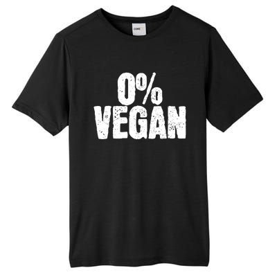 0 Vegan Shirts Meat Lover Chef BBQ Funny Tall Fusion ChromaSoft Performance T-Shirt