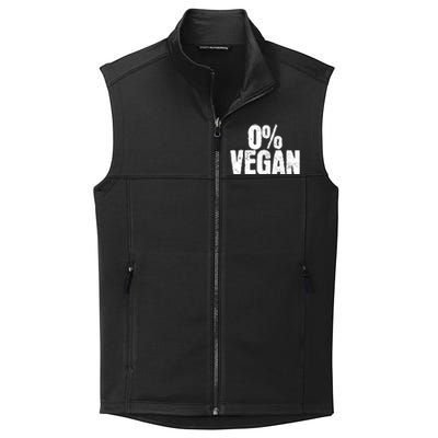 0 Vegan Shirts Meat Lover Chef BBQ Funny Collective Smooth Fleece Vest