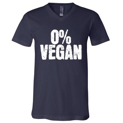 0 Vegan Shirts Meat Lover Chef BBQ Funny V-Neck T-Shirt