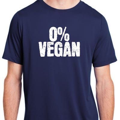 0 Vegan Shirts Meat Lover Chef BBQ Funny Adult ChromaSoft Performance T-Shirt