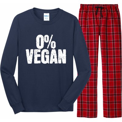 0 Vegan Shirts Meat Lover Chef BBQ Funny Long Sleeve Pajama Set