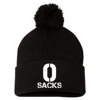 0 Zero Sacks Put It On A F**cking Pom Pom 12in Knit Beanie
