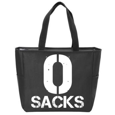 0 Zero Sacks Put It On A F**cking Zip Tote Bag