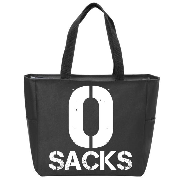 0 Zero Sacks Put It On A F**cking Zip Tote Bag