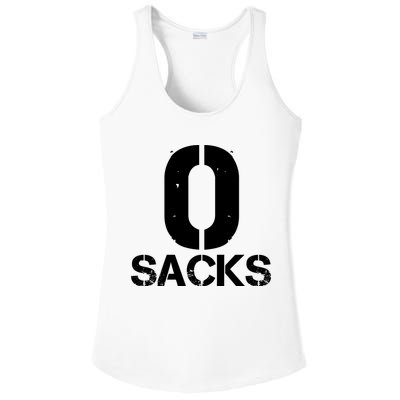 0 Zero Sacks Put It On A F**cking Ladies PosiCharge Competitor Racerback Tank