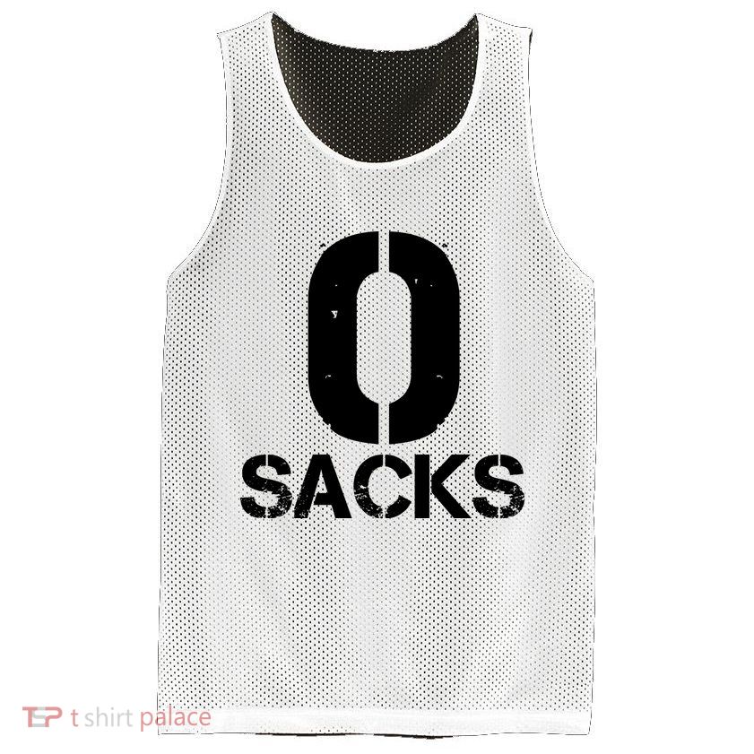0 Zero Sacks Put It On A F**cking Mesh Reversible Basketball Jersey Tank