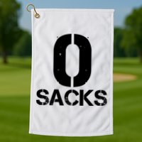 0 Zero Sacks Put It On A F**cking Golf Towel