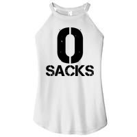 0 Zero Sacks Put It On A F**cking Women's Perfect Tri Rocker Tank