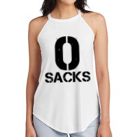 0 Zero Sacks Put It On A F**cking Women's Perfect Tri Rocker Tank
