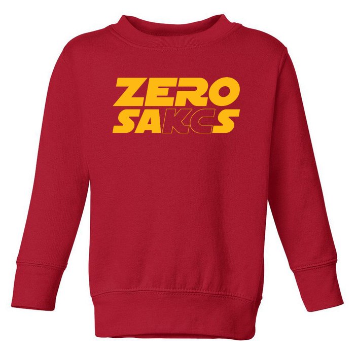 0 Zero Sacks Put It On A F**cking Toddler Sweatshirt