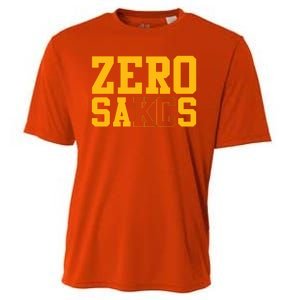 0 Zero Sacks Put It On A F**cking Cooling Performance Crew T-Shirt