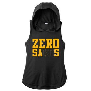 0 Zero Sacks Put It On A F**cking Ladies PosiCharge Tri-Blend Wicking Draft Hoodie Tank