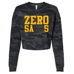 0 Zero Sacks Put It On A F**cking Cropped Pullover Crew