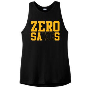 0 Zero Sacks Put It On A F**cking Ladies PosiCharge Tri-Blend Wicking Tank