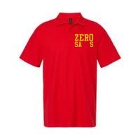 0 Zero Sacks Put It On A F**cking Softstyle Adult Sport Polo