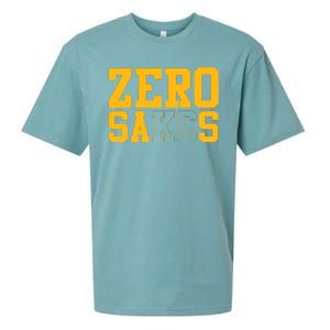 0 Zero Sacks Put It On A F**cking Sueded Cloud Jersey T-Shirt