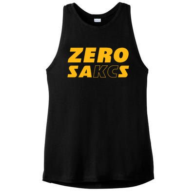 0 Zero Sacks Put It On A F**cking Ladies PosiCharge Tri-Blend Wicking Tank