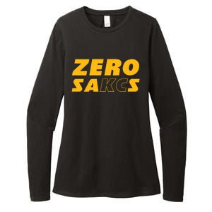 0 Zero Sacks Put It On A F**cking Womens CVC Long Sleeve Shirt