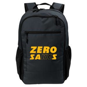 0 Zero Sacks Put It On A F**cking Daily Commute Backpack