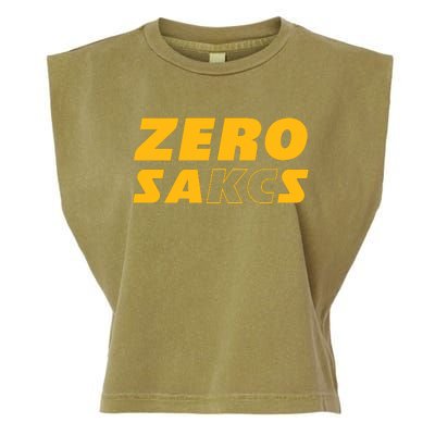 0 Zero Sacks Put It On A F**cking Garment-Dyed Women's Muscle Tee