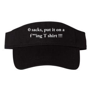 0 Zero Sacks Put It On A F**cking Valucap Bio-Washed Visor