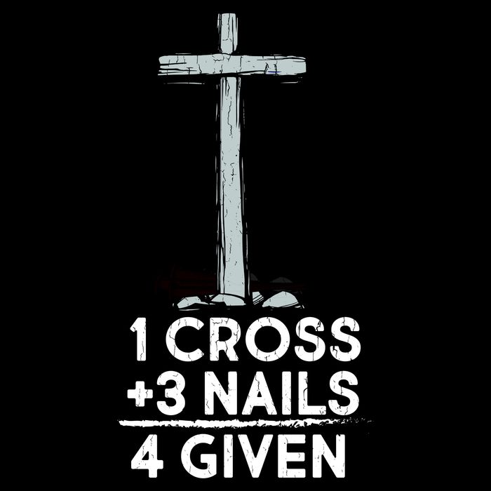 1 Cross Plus 3 Nails Equals 4 Given Cooling Performance Long Sleeve Crew
