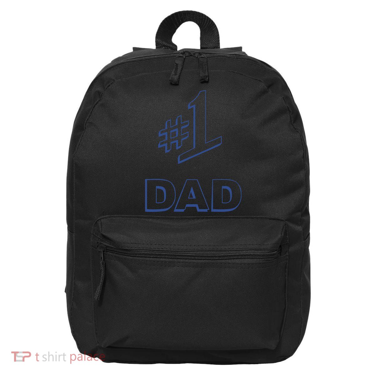 #1 Dad Number One Logo 16 in Basic Backpack