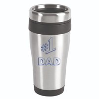 #1 Dad Number One Logo 16oz Travel Tumbler