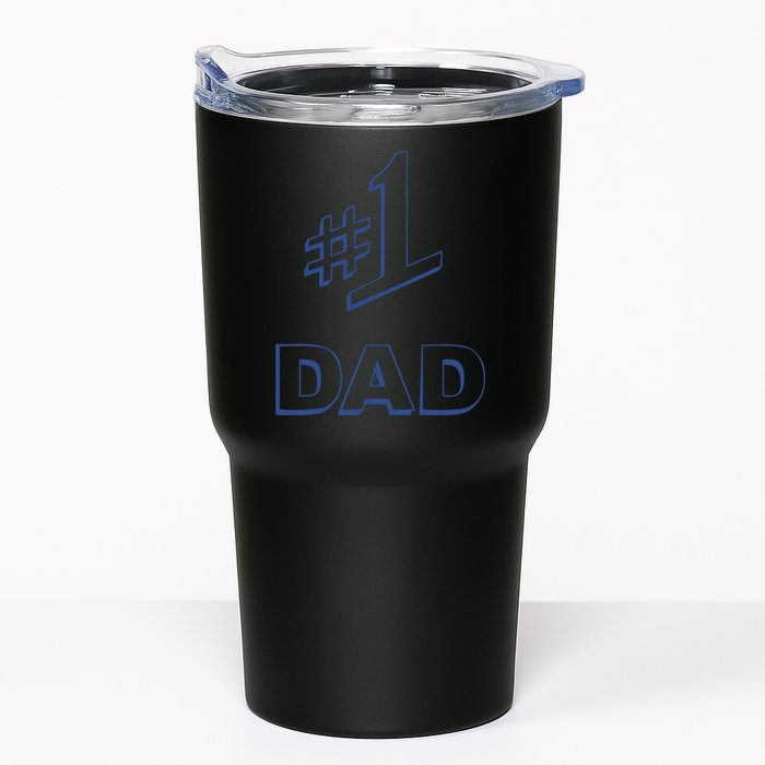 #1 Dad Number One Logo Tumbler