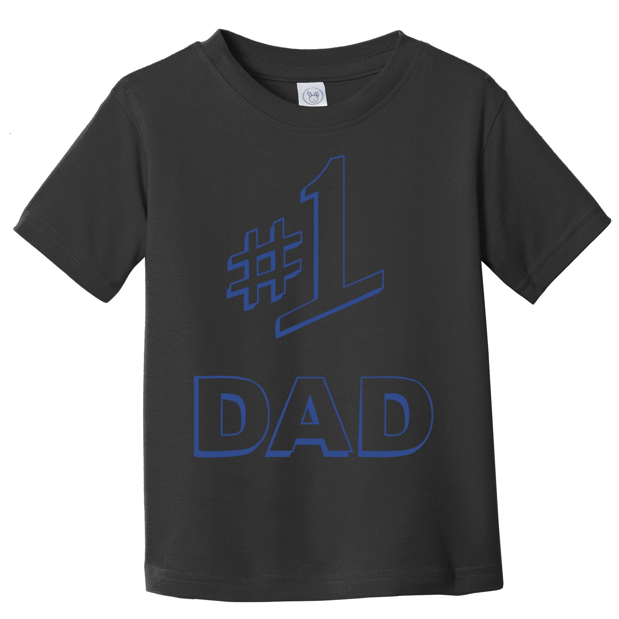 #1 Dad Number One Logo Toddler T-Shirt