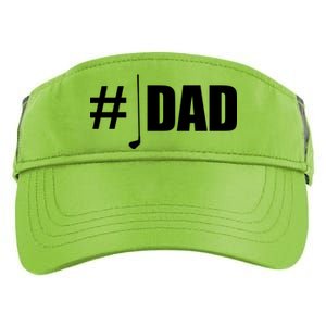 #1 Golf Dad Adult Drive Performance Visor