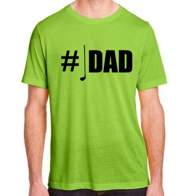 #1 Golf Dad Adult ChromaSoft Performance T-Shirt