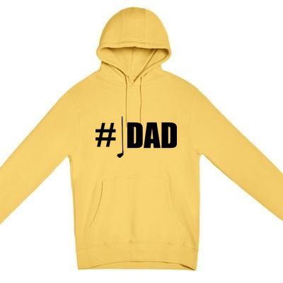 #1 Golf Dad Premium Pullover Hoodie