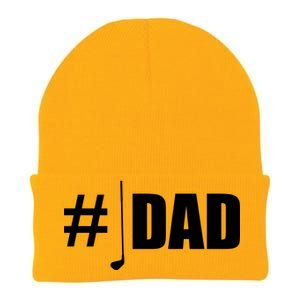 #1 Golf Dad Knit Cap Winter Beanie