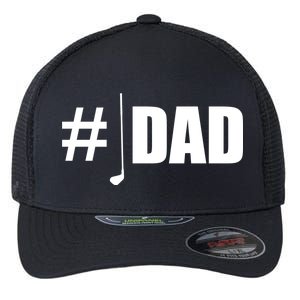 #1 Golf Dad Flexfit Unipanel Trucker Cap