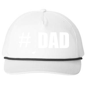 #1 Golf Dad Snapback Five-Panel Rope Hat