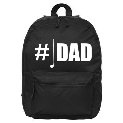 #1 Golf Dad 16 in Basic Backpack