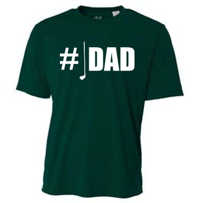 #1 Golf Dad Cooling Performance Crew T-Shirt