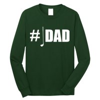 #1 Golf Dad Long Sleeve Shirt