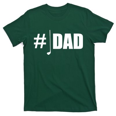 #1 Golf Dad T-Shirt