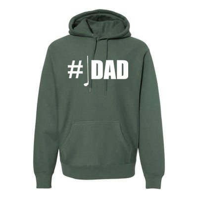 #1 Golf Dad Premium Hoodie