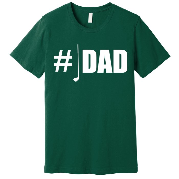 #1 Golf Dad Premium T-Shirt