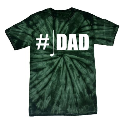 #1 Golf Dad Tie-Dye T-Shirt