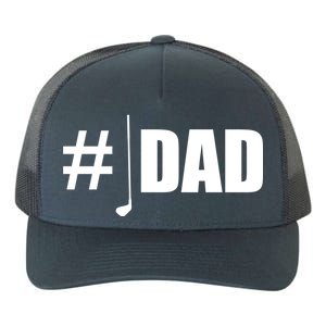 #1 Golf Dad Yupoong Adult 5-Panel Trucker Hat